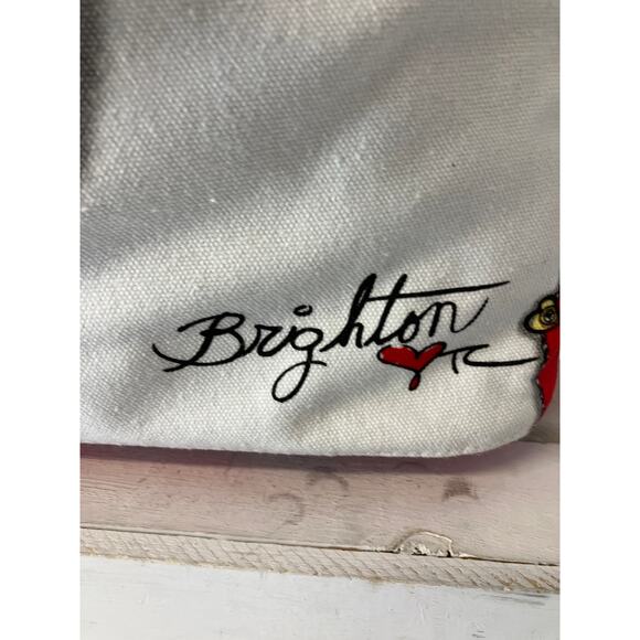 BRIGHTON (XXL) CANVAS WOMENS "ALL THAT GLITTER TOTE" - Picture 5 of 12